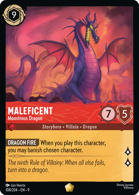 Maleficent - Monstrous Dragon 108/204