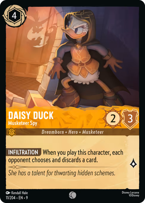 Daisy Duck - Musketeer Spy 11/204