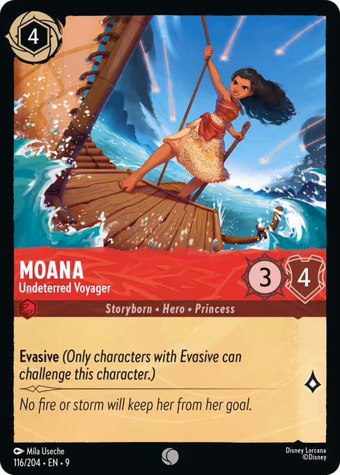Moana - Undeterred Voyager 116/204