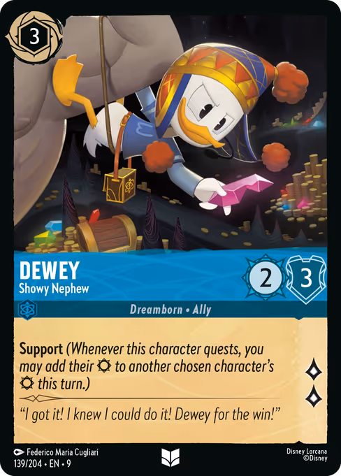 Dewey - Showy Nephew 139/204