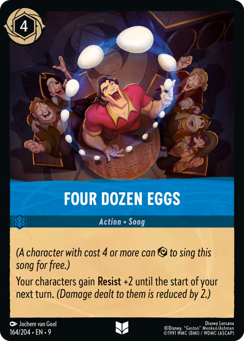 Four Dozen Eggs 164/204