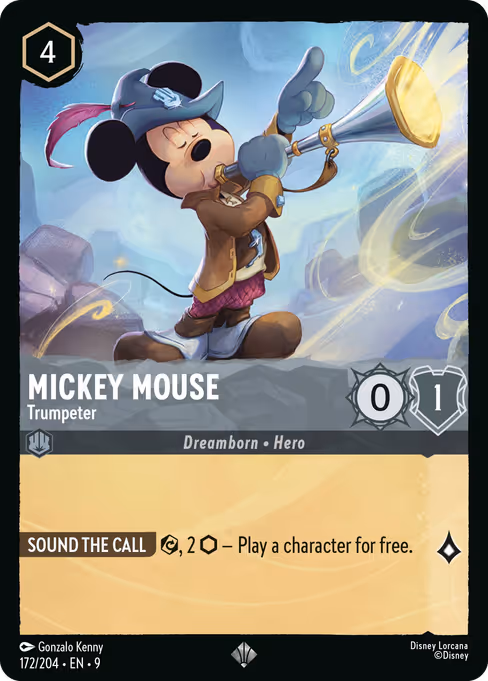Mickey Mouse - Trumpeter 172/204