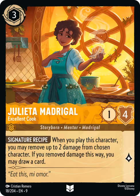 Julieta Madrigal - Excellent Cook 18/204
