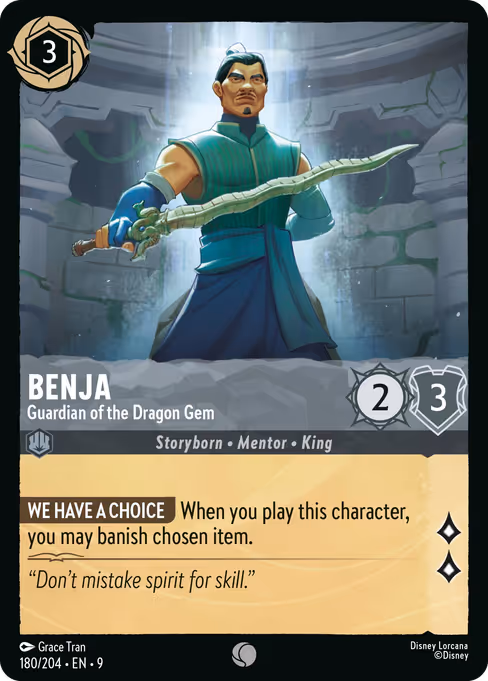 Benja - Guardian of the Dragon Gem 180/204