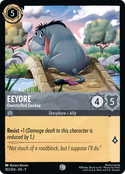 Eeyore - Overstuffed Donkey 183/204