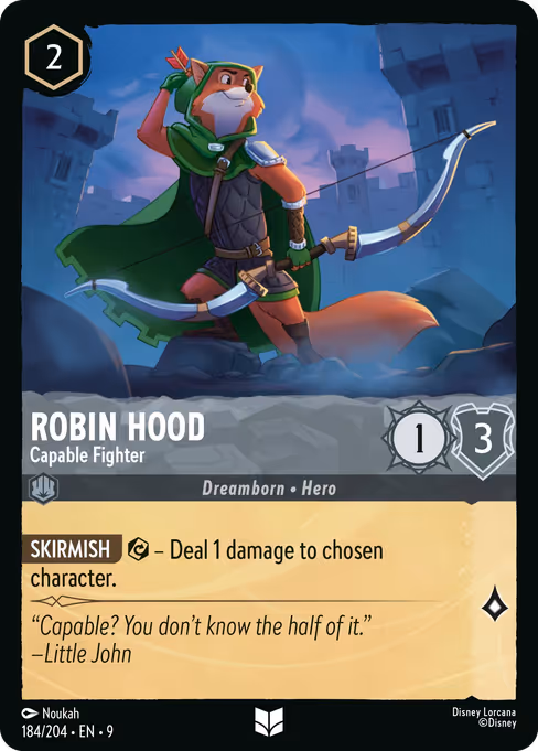 Robin Hood - Capable Fighter 184/204
