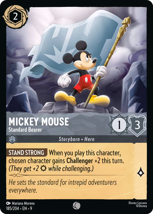 Mickey Mouse - Standard Bearer 185/204