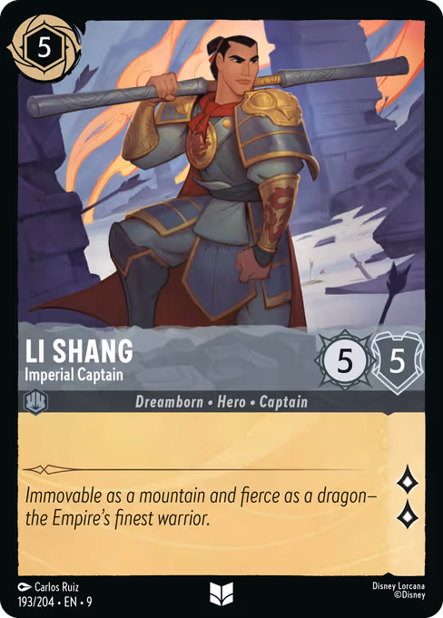Li Shang - Imperial Captain 193/204