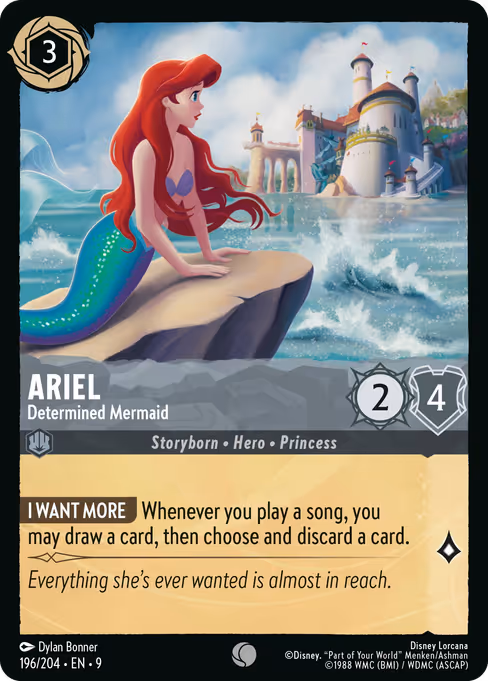 Ariel - Determined Mermaid 196/204