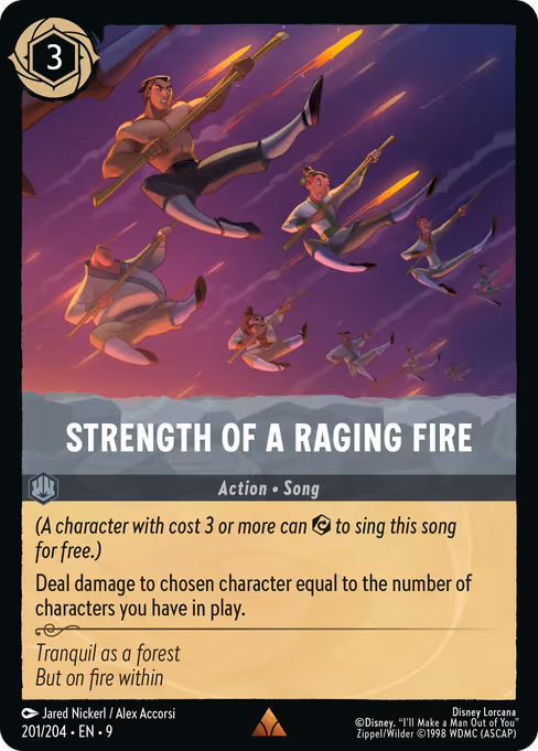 Strength of a Raging Fire 201/204