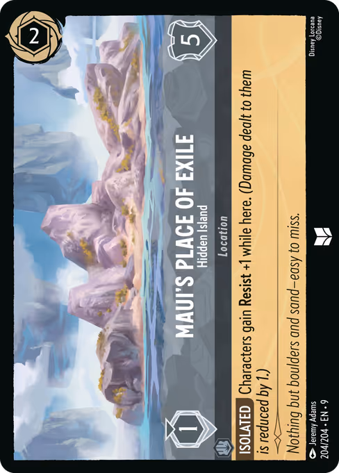 Maui's Place of Exile - Hidden Island 204/204