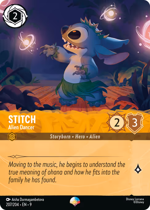 Stitch - Alien Dancer 207/204