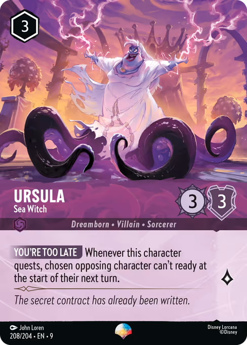 Ursula - Sea Witch 208/204