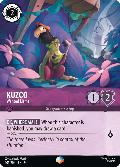 Kuzco - Wanted Llama 209/204