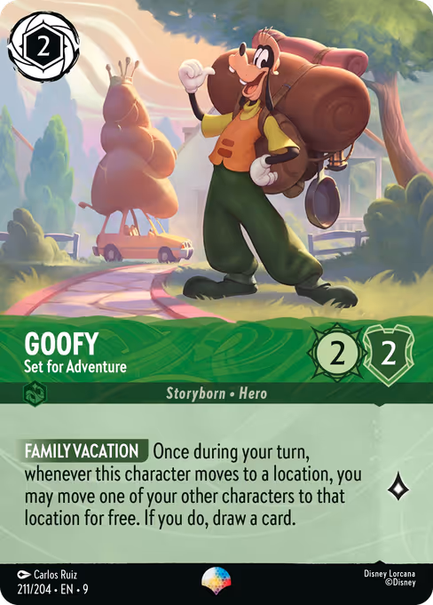 Goofy - Set for Adventure 211/204