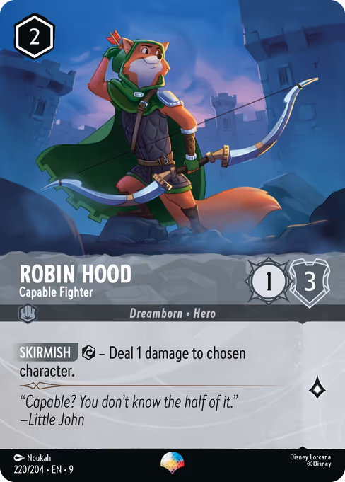 Robin Hood - Capable Fighter 220/204