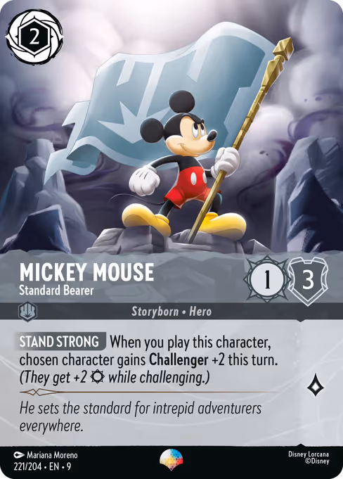Mickey Mouse - Standard Bearer 221/204