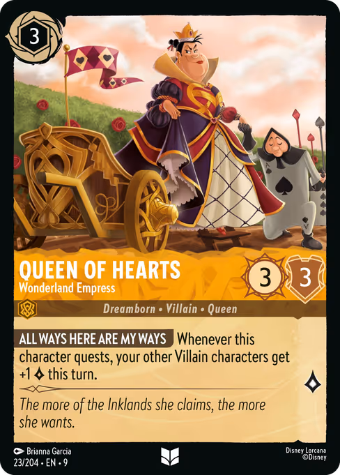 Queen of Hearts - Wonderland Empress 23/204