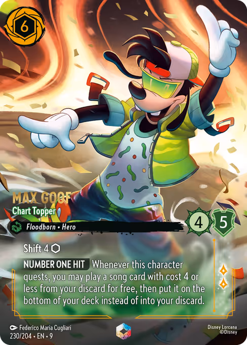 Max Goof - Chart Topper 230/204