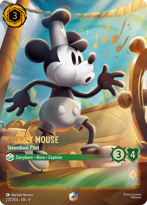 Mickey Mouse - Steamboat Pilot 231/204