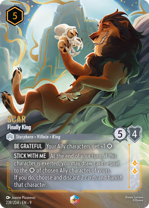 Scar - Finally King 239/204