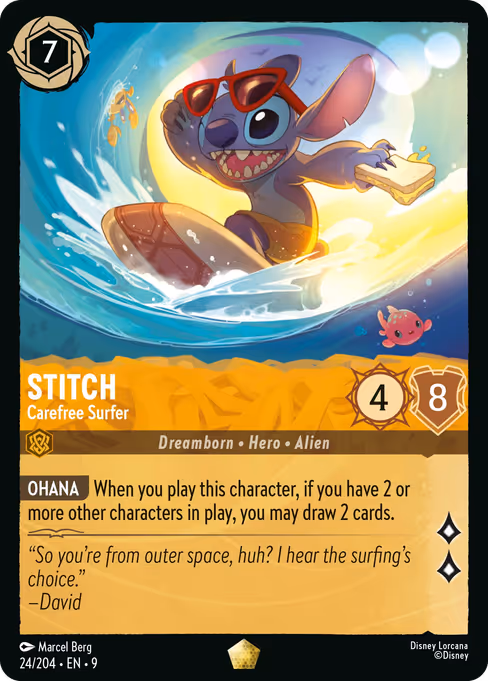 Stitch - Carefree Surfer 24/204