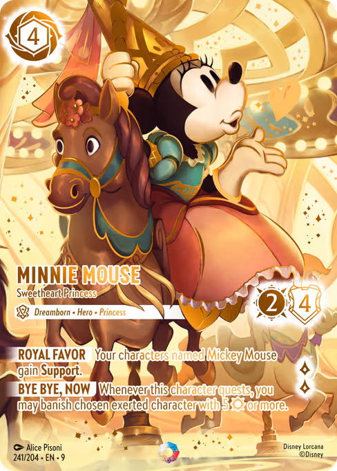 Minnie Mouse - Sweetheart Princess 241/204