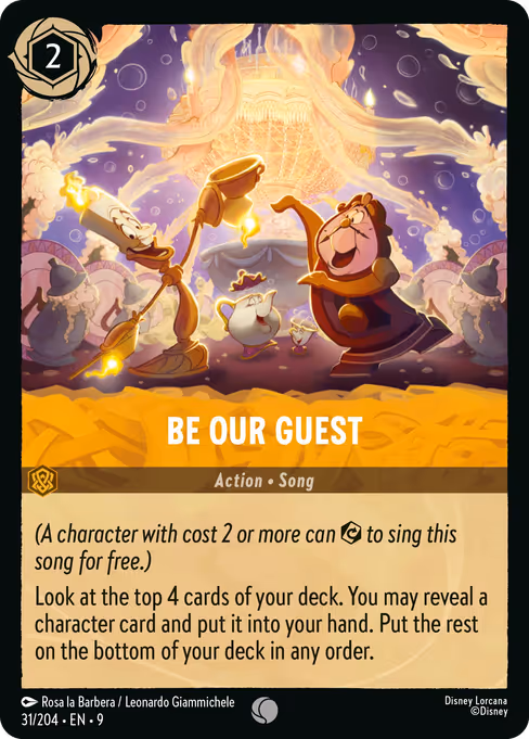 Be Our Guest 31/204