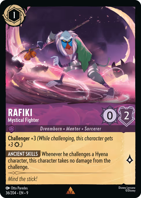 Rafiki - Mystical Fighter 36/204