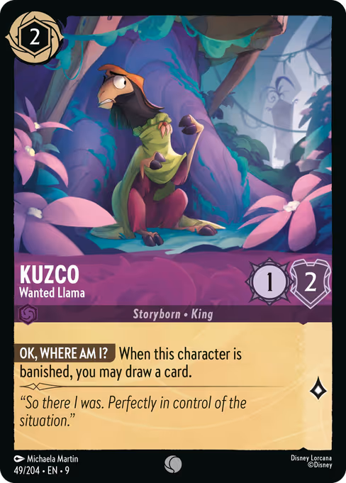 Kuzco - Wanted Llama 49/204