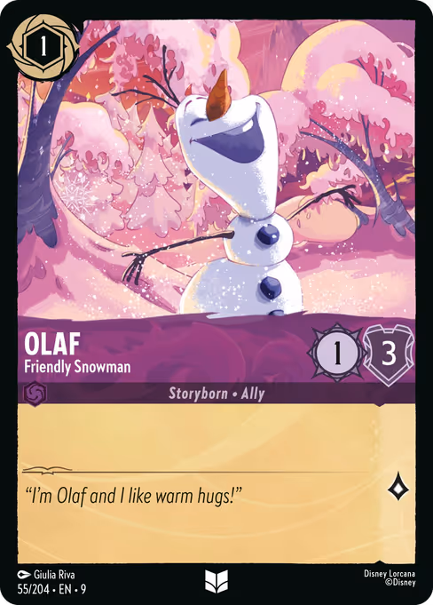 Olaf - Friendly Snowman 55/204