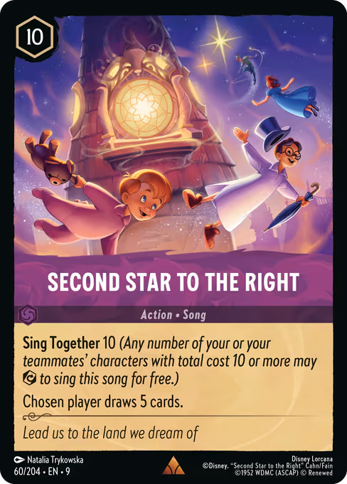 Second Star to the Right 60/204