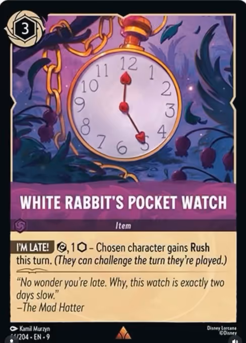 White Rabbit's Pocket Watch 66/204