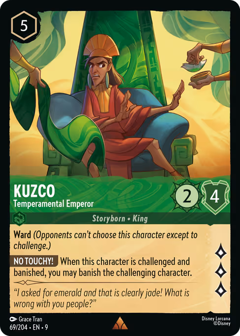 Kuzco - Temperamental Emperor 69/204