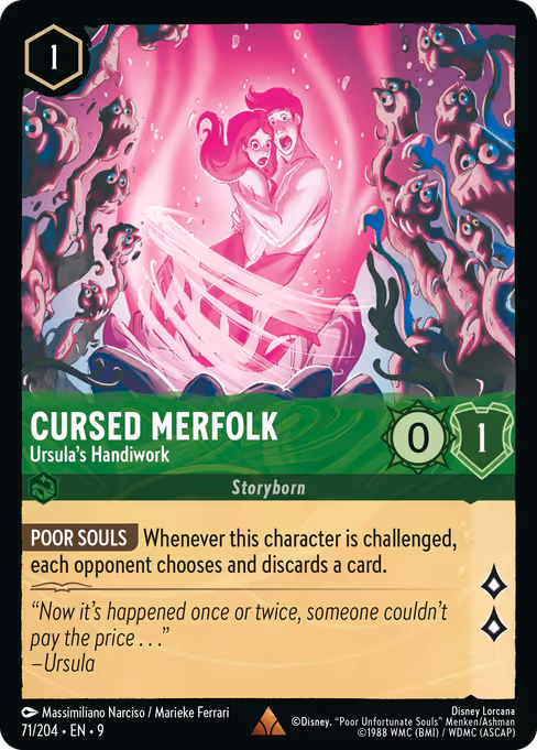 Cursed Merfolk - Ursula's Handiwork 71/204