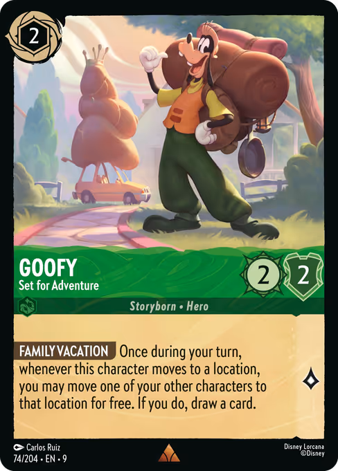 Goofy - Set for Adventure 74/204