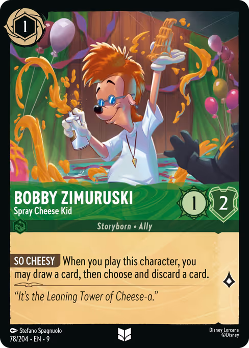 Bobby Zimuruski - Spray Cheese Kid 78/204