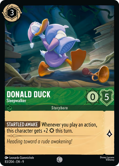 Donald Duck - Sleepwalker 83/204