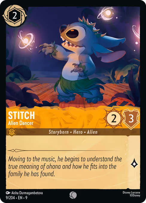 Stitch - Alien Dancer 9/204