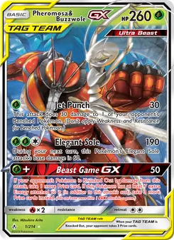 Pheromosa y Buzzwole GX