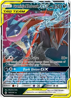 Greninja y Zoroark GX