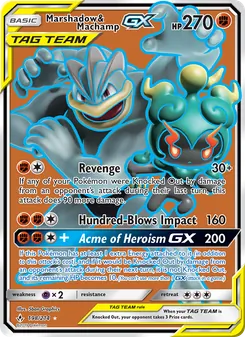 Marshadow y Machamp GX