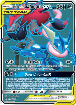 Greninja y Zoroark GX 200/214