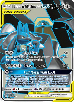 Lucario y Melmetal GX 203/214