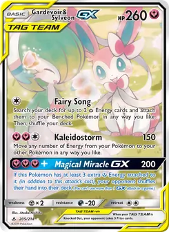 Gardevoir y Sylveon GX 205/214