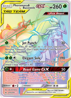 Pheromosa y Buzzwole GX