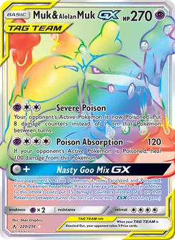 Muk y Muk de Alola GX