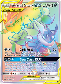 Greninja y Zoroark GX