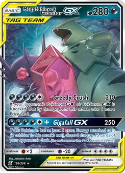 Mega-Sableye y Tyranitar GX