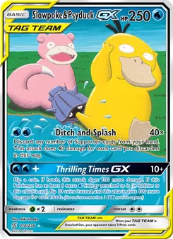 Slowpoke y Psyduck GX
